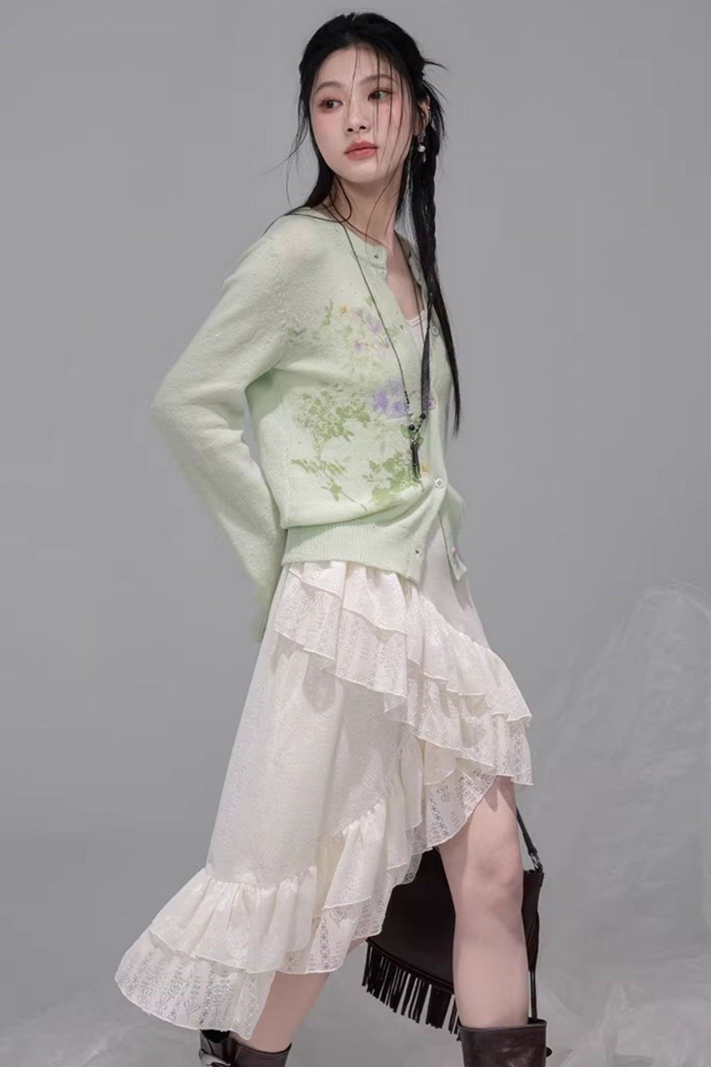 Tipsy Crush Ruffled Matching Dress Set