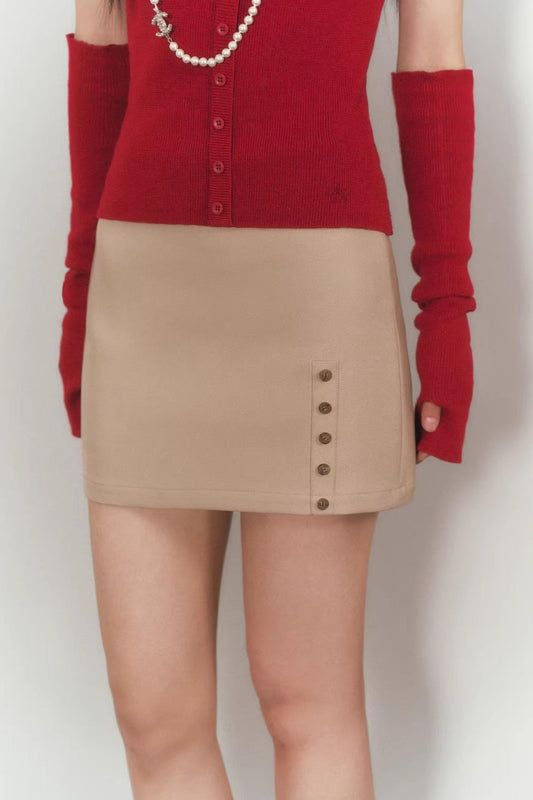 Slimming Retro A-Line Skirt