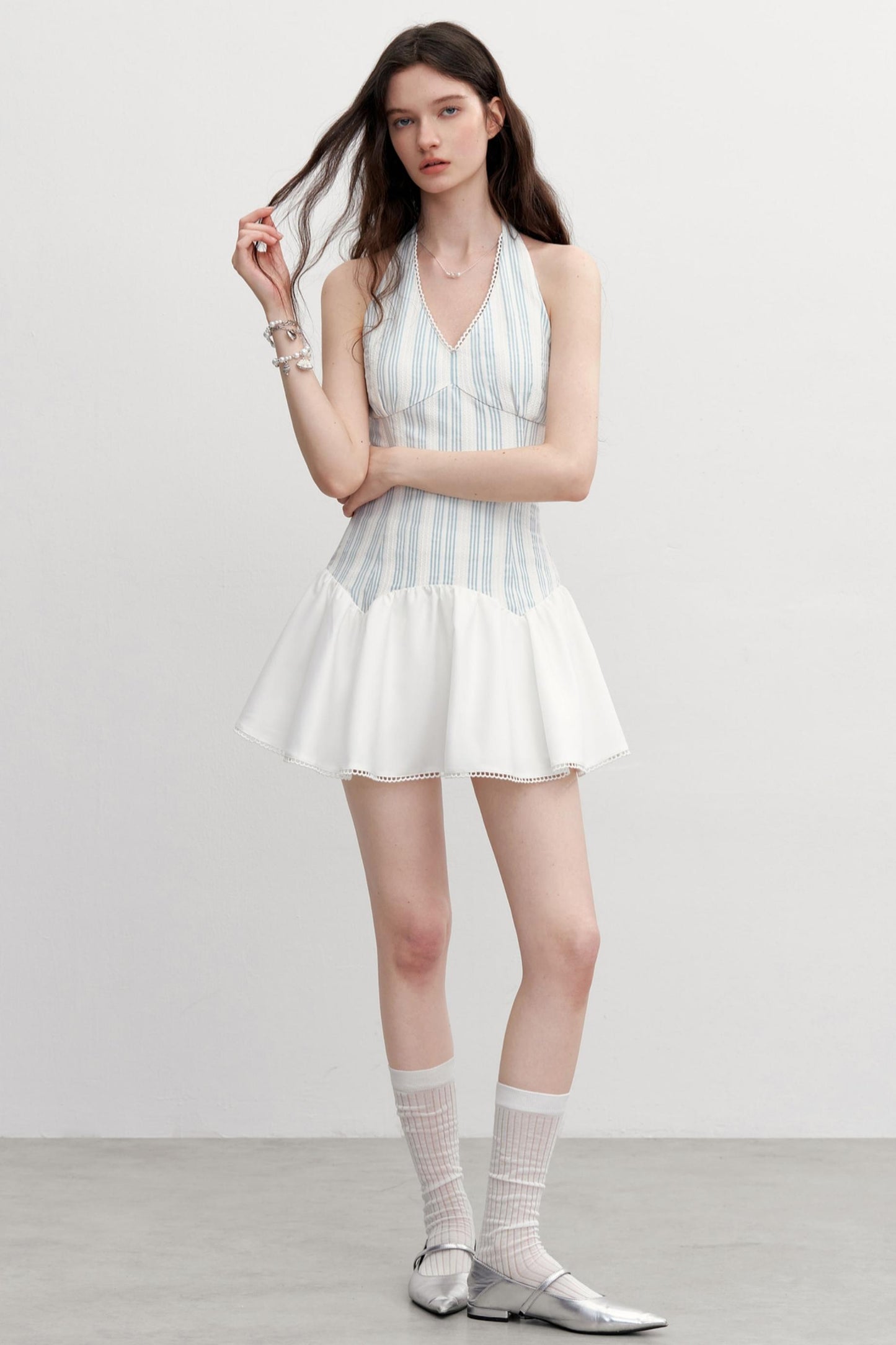 Halter Neck Summer Dress