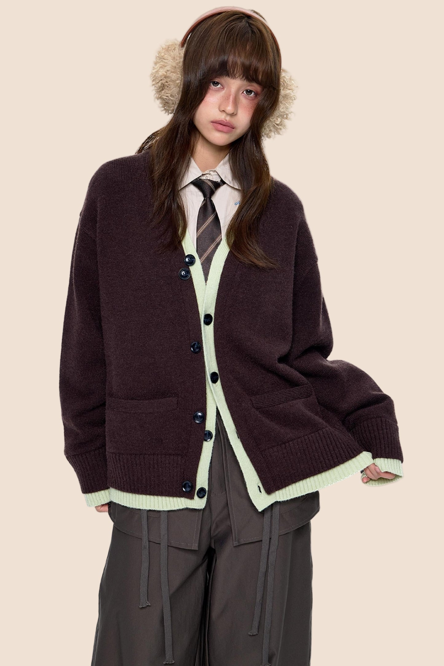 Vintage Knitted Cardigan