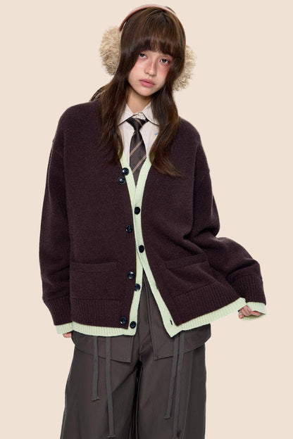 Vintage Knitted Cardigan