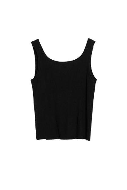 SRYS AME American Street Racer Vest Knitwear Slip Top Underneath Vielseitig Alle Jahreszeiten Neue Damenbekleidung