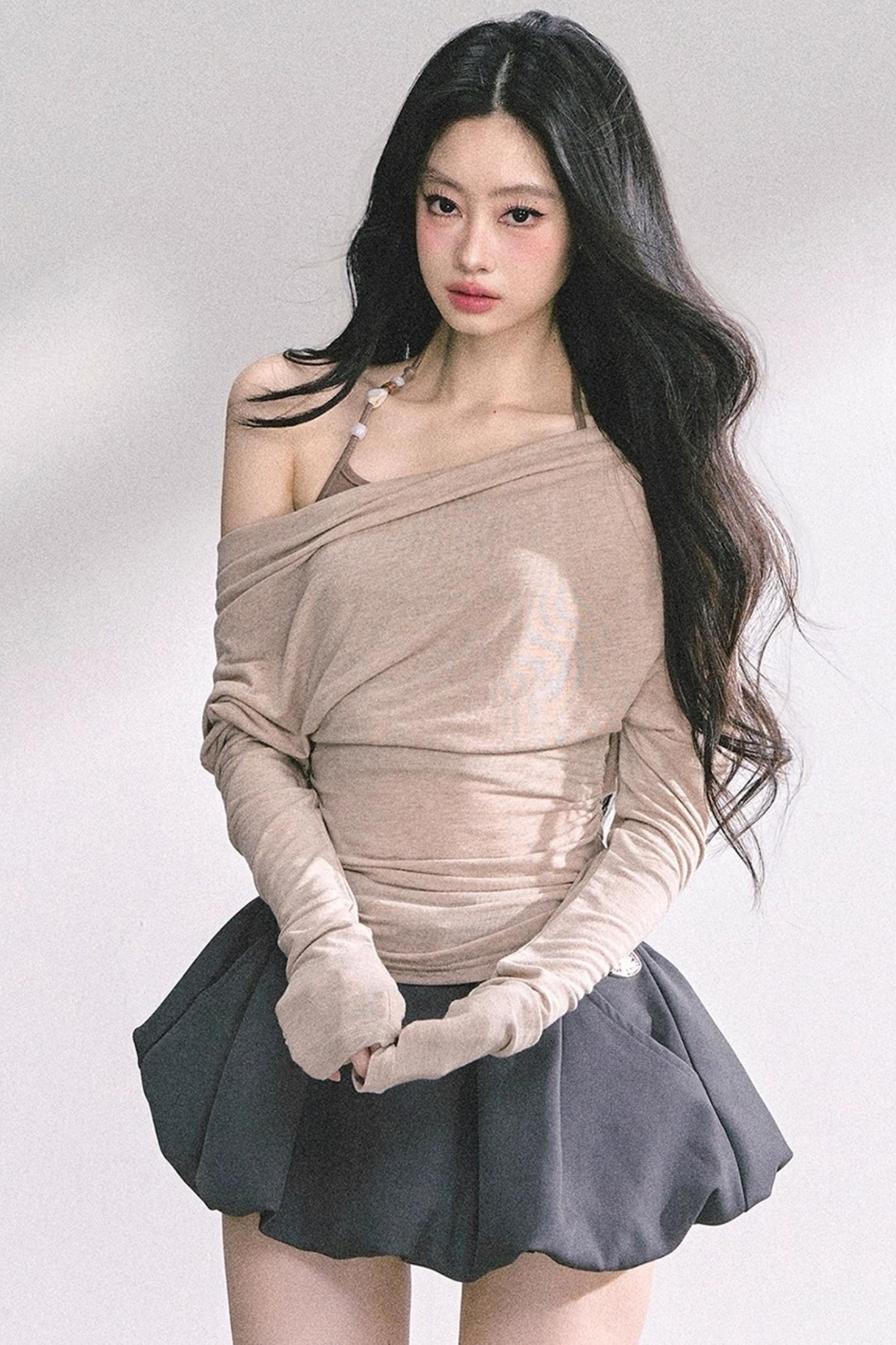 Whisper Glutinous Slim Top