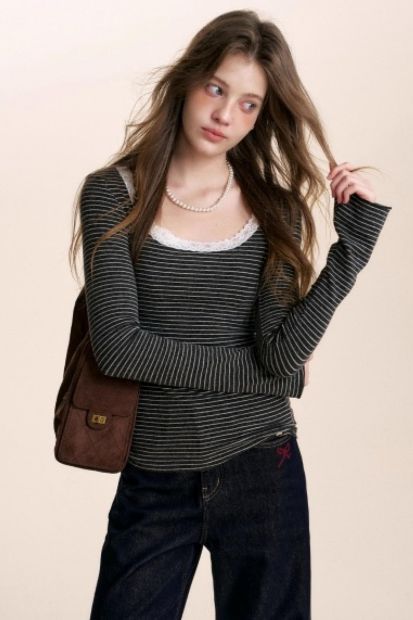 Romantic Lace Patchwork Top