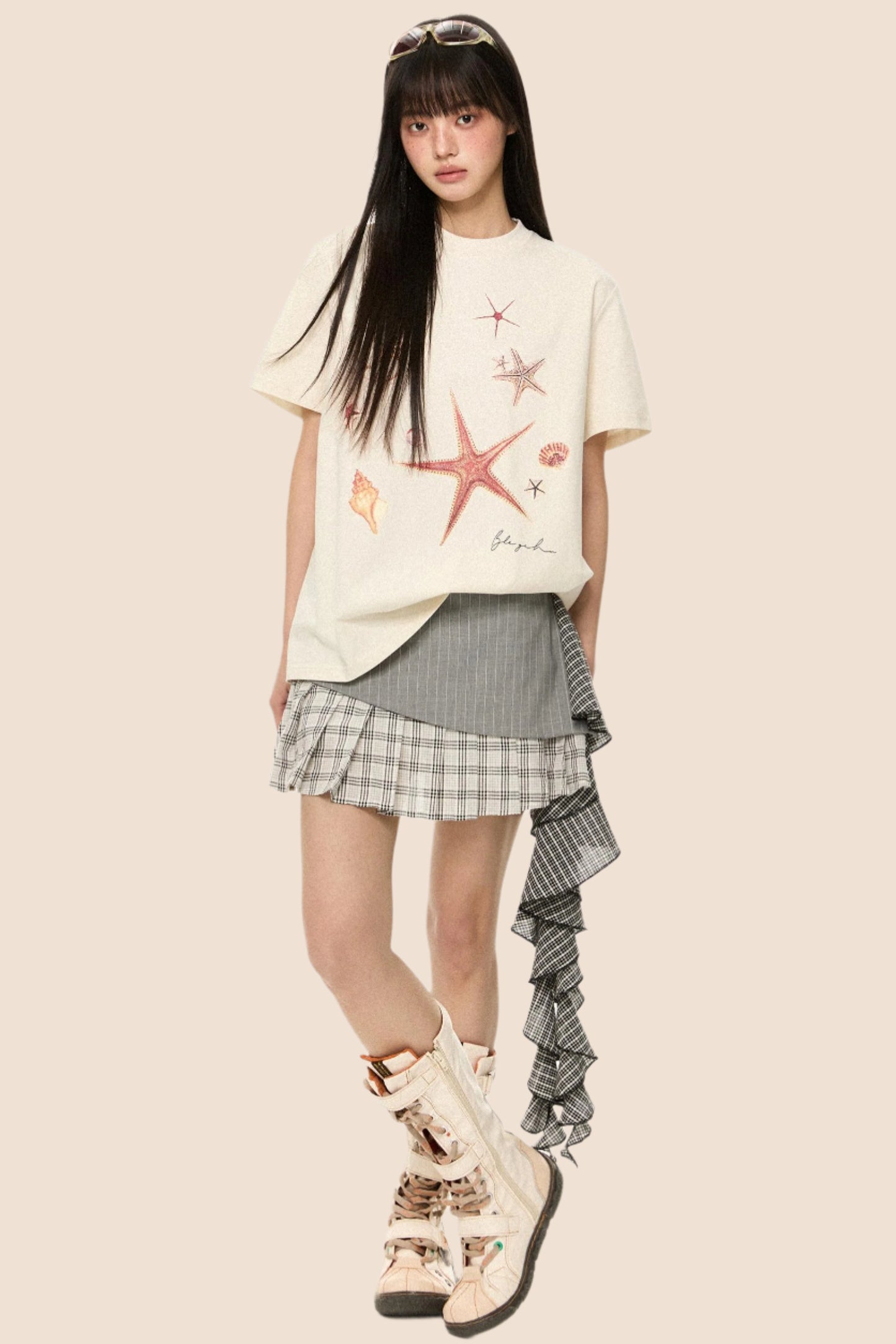 Marine Print T-Shirt