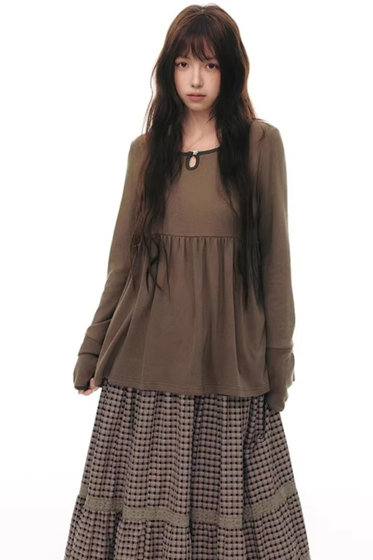 Color-Blocked Knit Sweater