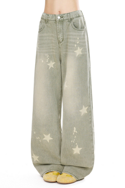 Vintage Star Denim Pants