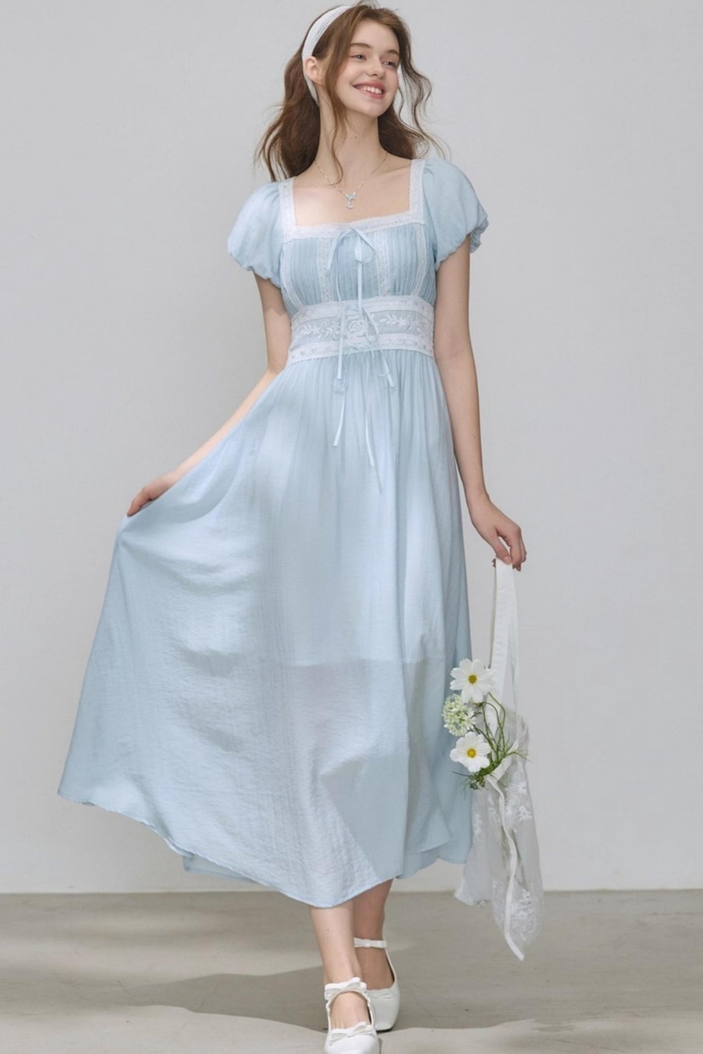 Patchwork A-Line Dress