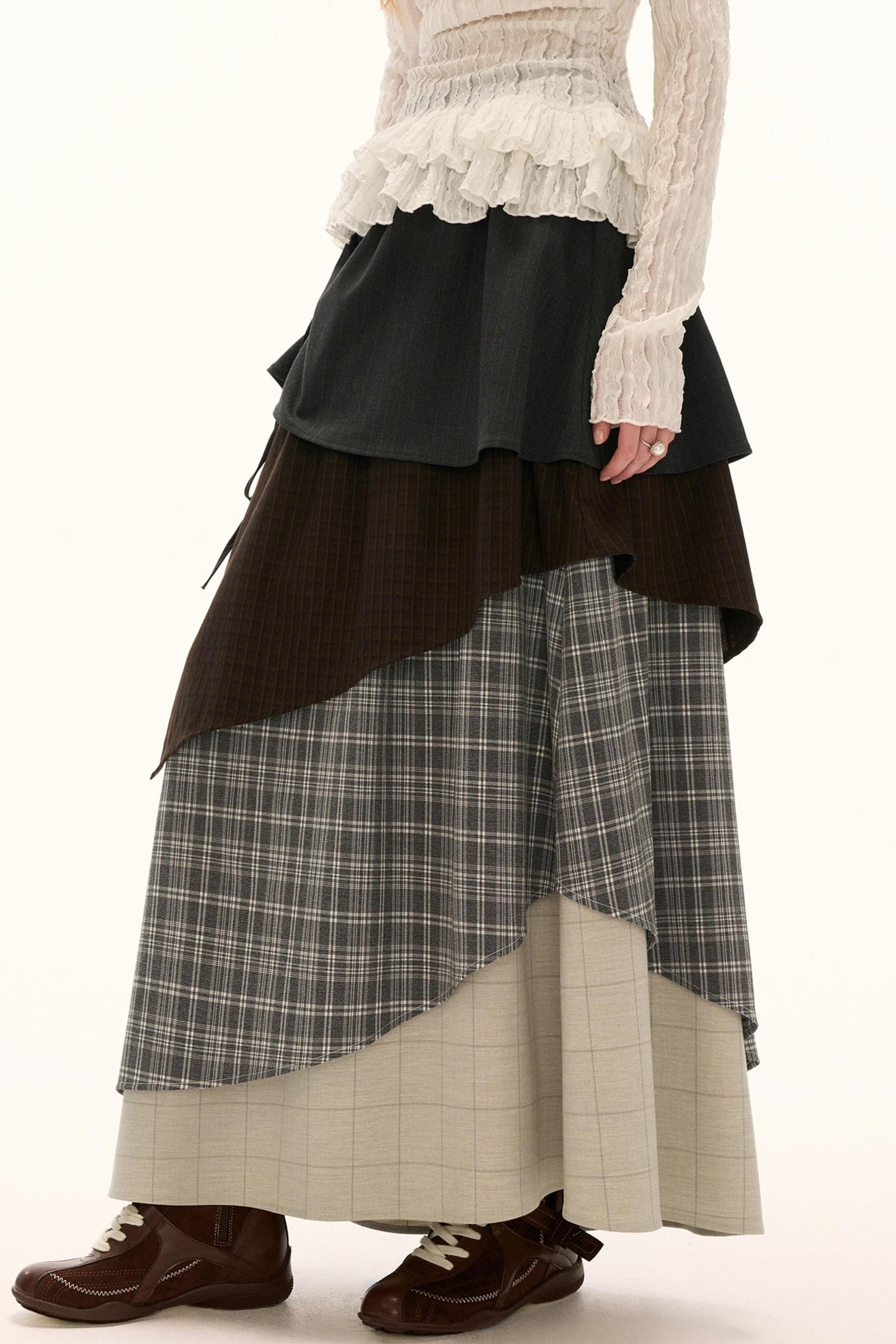 American Vintage Multi-Layer Maxi Skirt