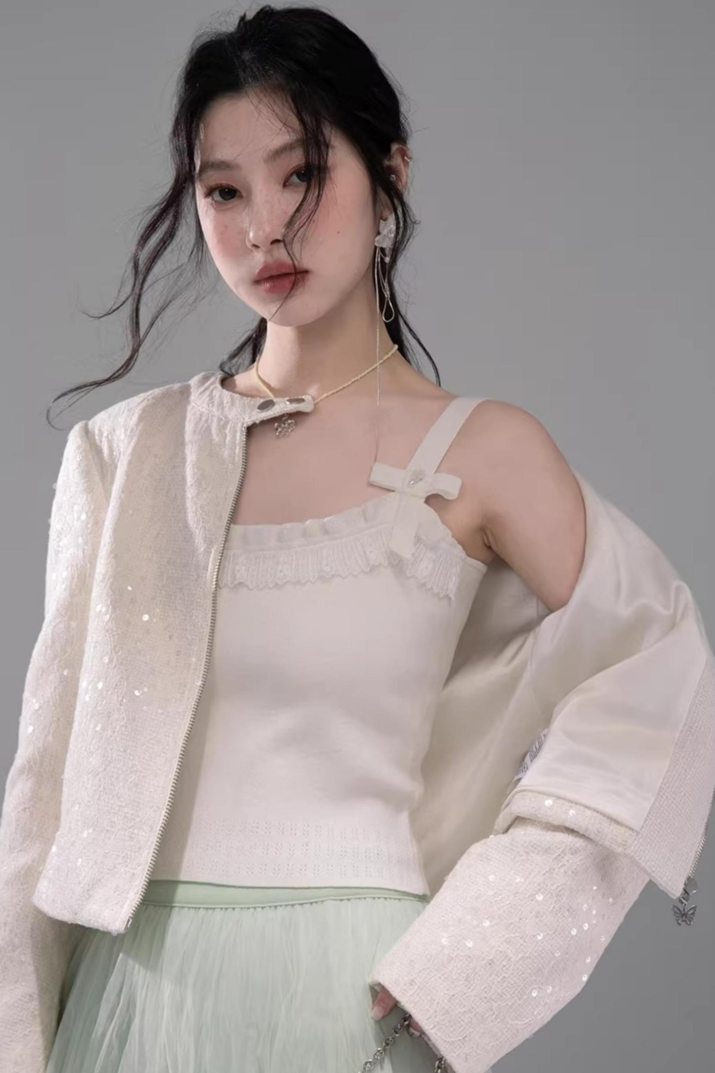 샤이닝 레이디 레이스 재킷