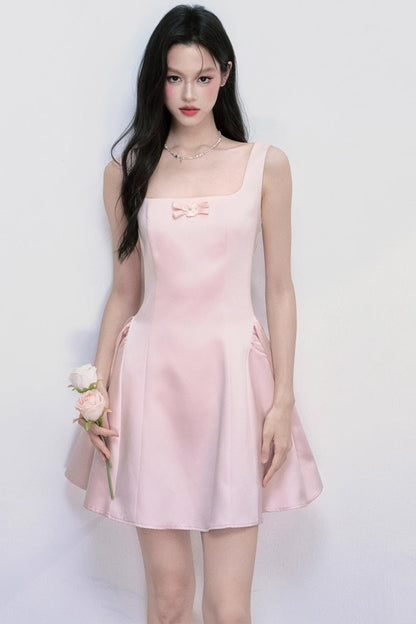 French Hepburn Summer Wedding Dress