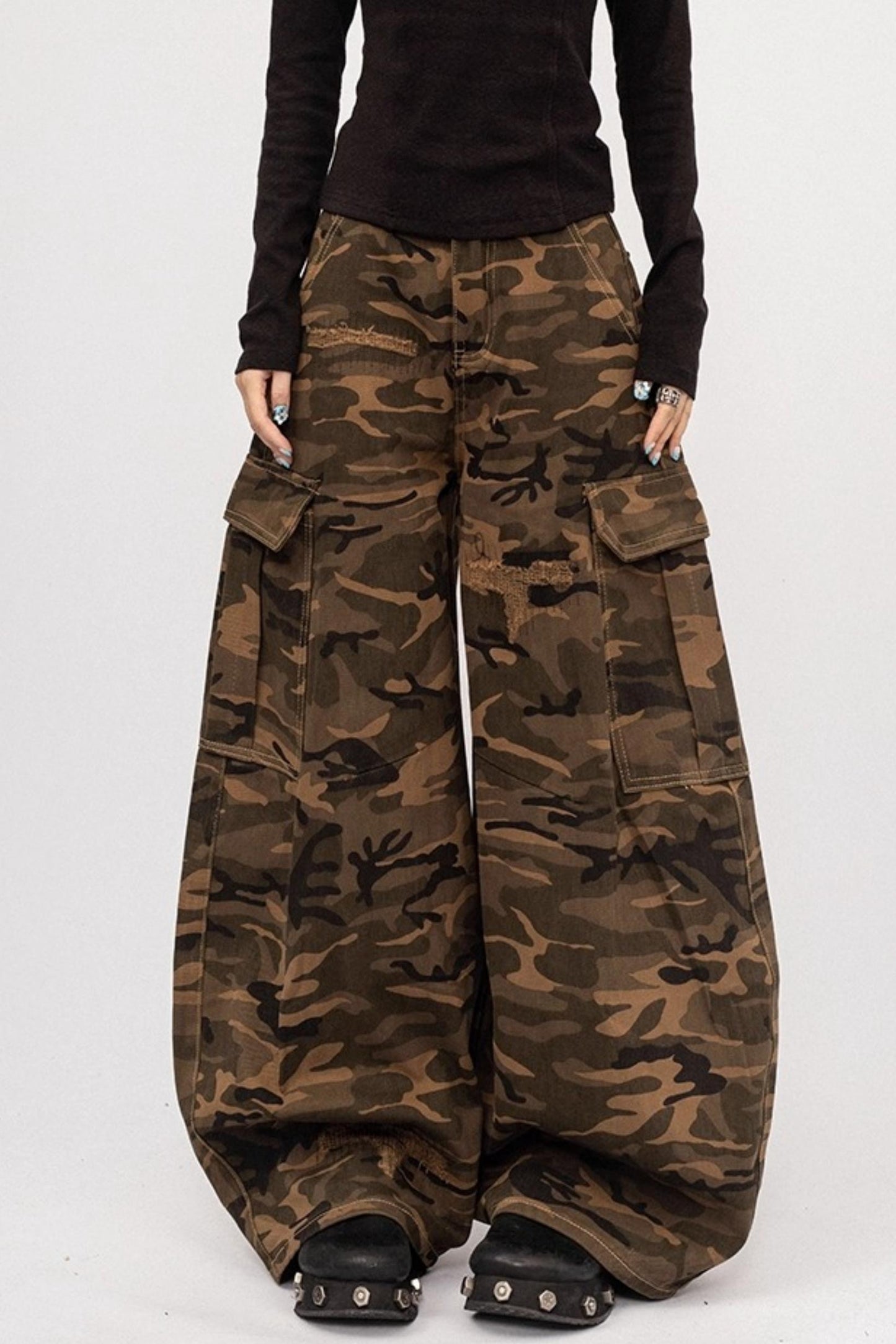 American Camouflage Cargo Pants