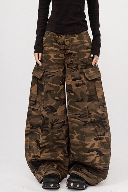 American Camouflage Cargo Pants