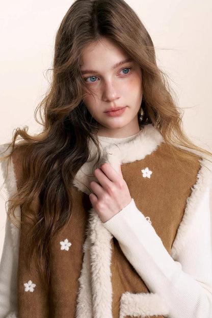 Shearling Lamb Wool Vest