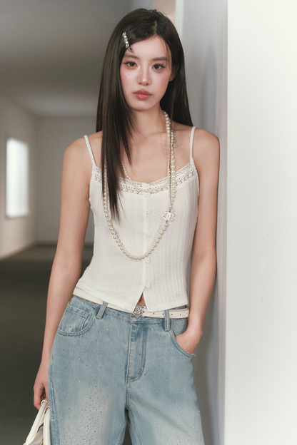 Patchwork Open-Front Cardigan