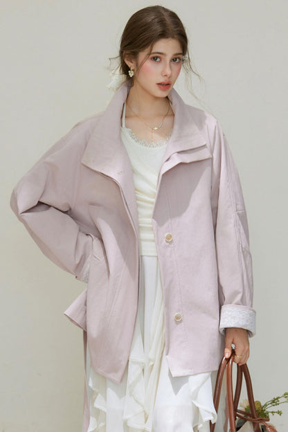 Autumn Silhouette Trench Coat