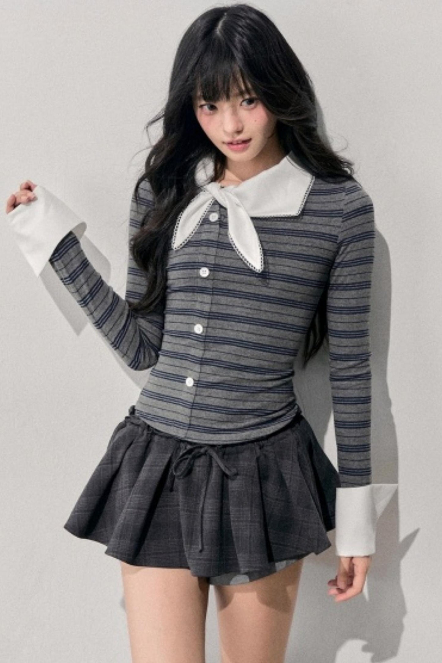 Unsent Mailbox Striped Top