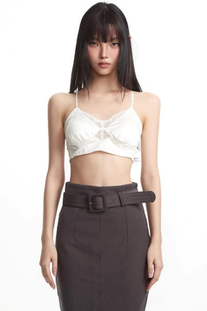 Lyocell Retro Striped Top Set-Up