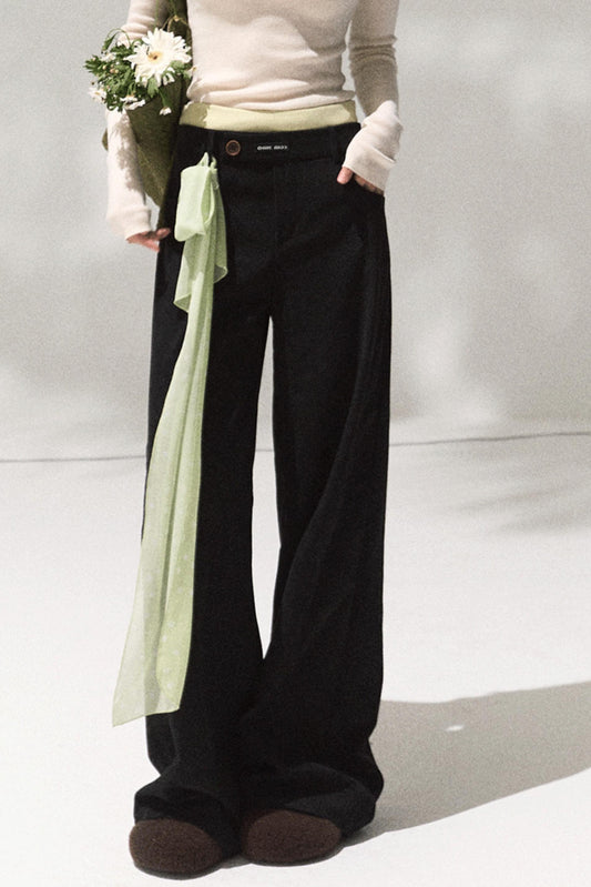 Narrow Stream Fit Pants