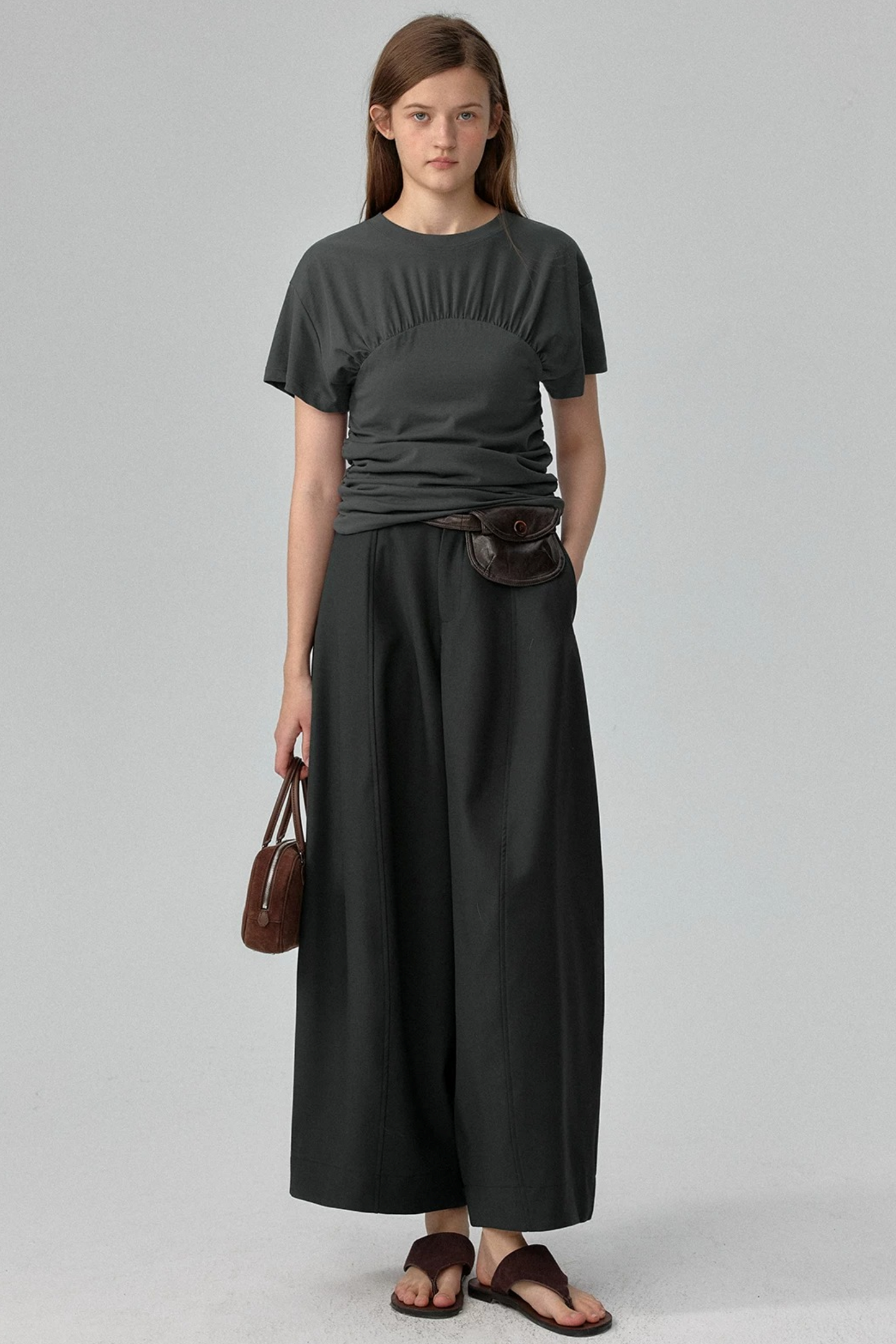 Dark Gray Cocoon Pants