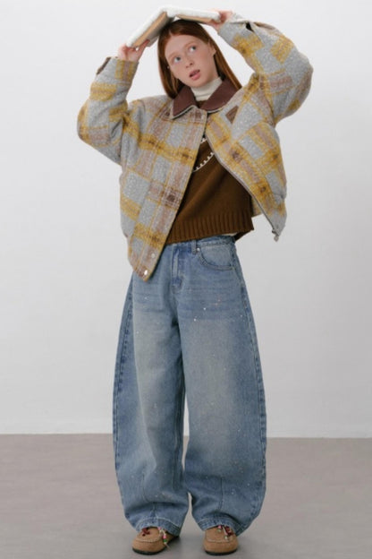 Vintage Loose Scimitar Jeans