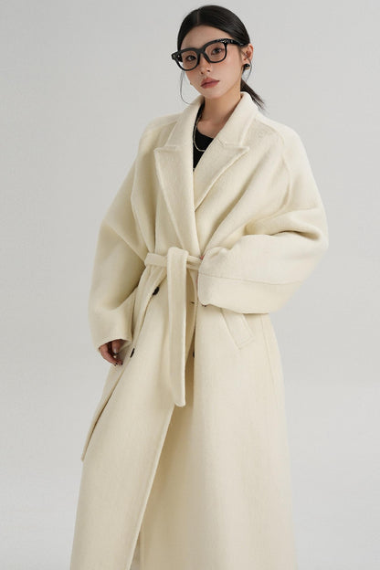 Minimalist Wool Long Jacket