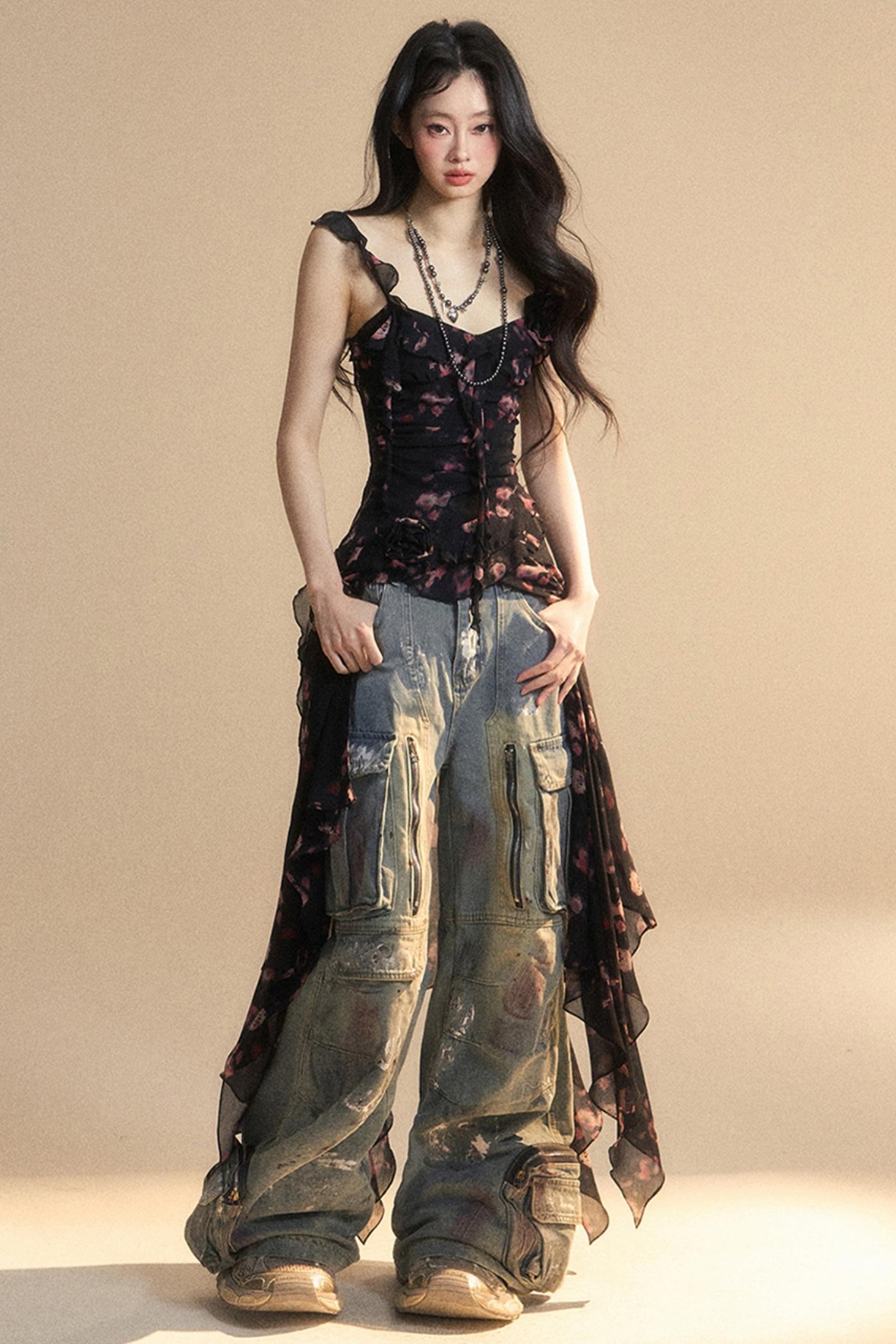 Wildflower Chiffon Top