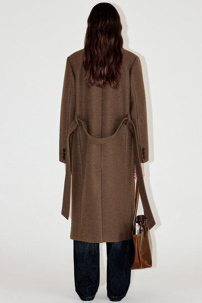 Floral Wool Tweed Coat