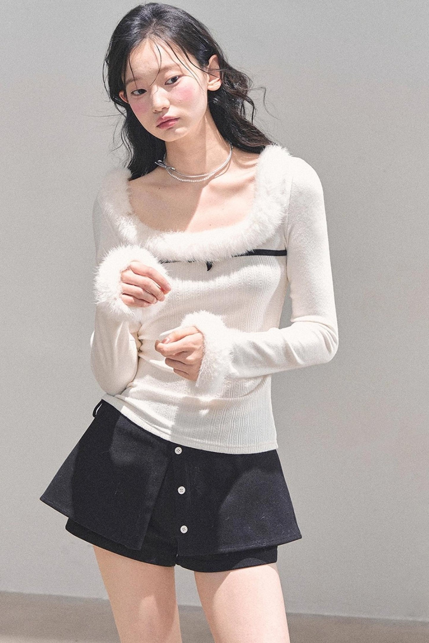 Hidden Moonlight Knitted Top