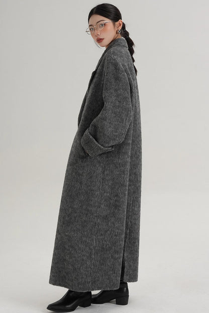 Elegant Double-Sided Wool Coat