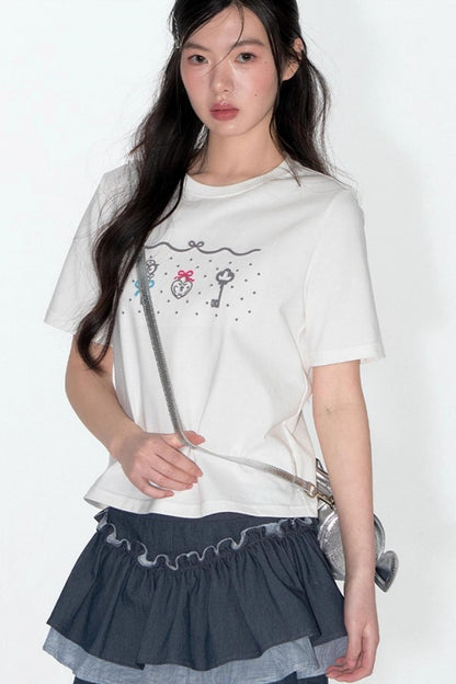 Summer Shoulder Fit Top