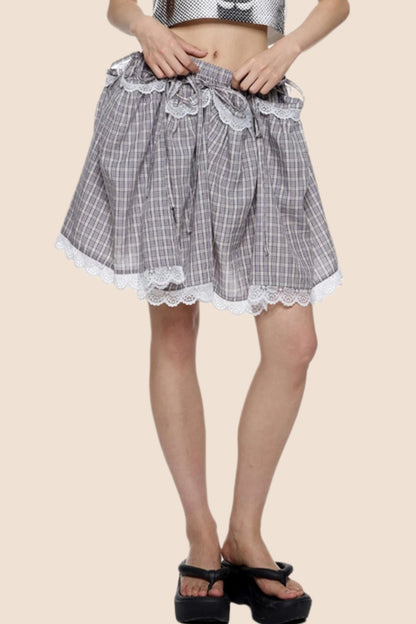 Retro Transformable Midi Skirt