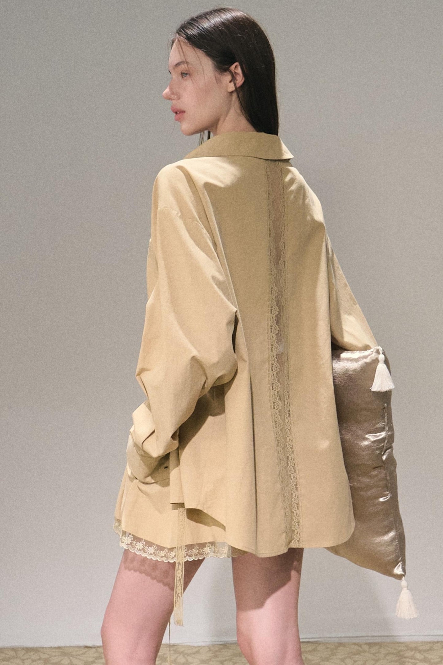 Fantasy Season Sling-Shoulder Shirt Skirt Set-Up