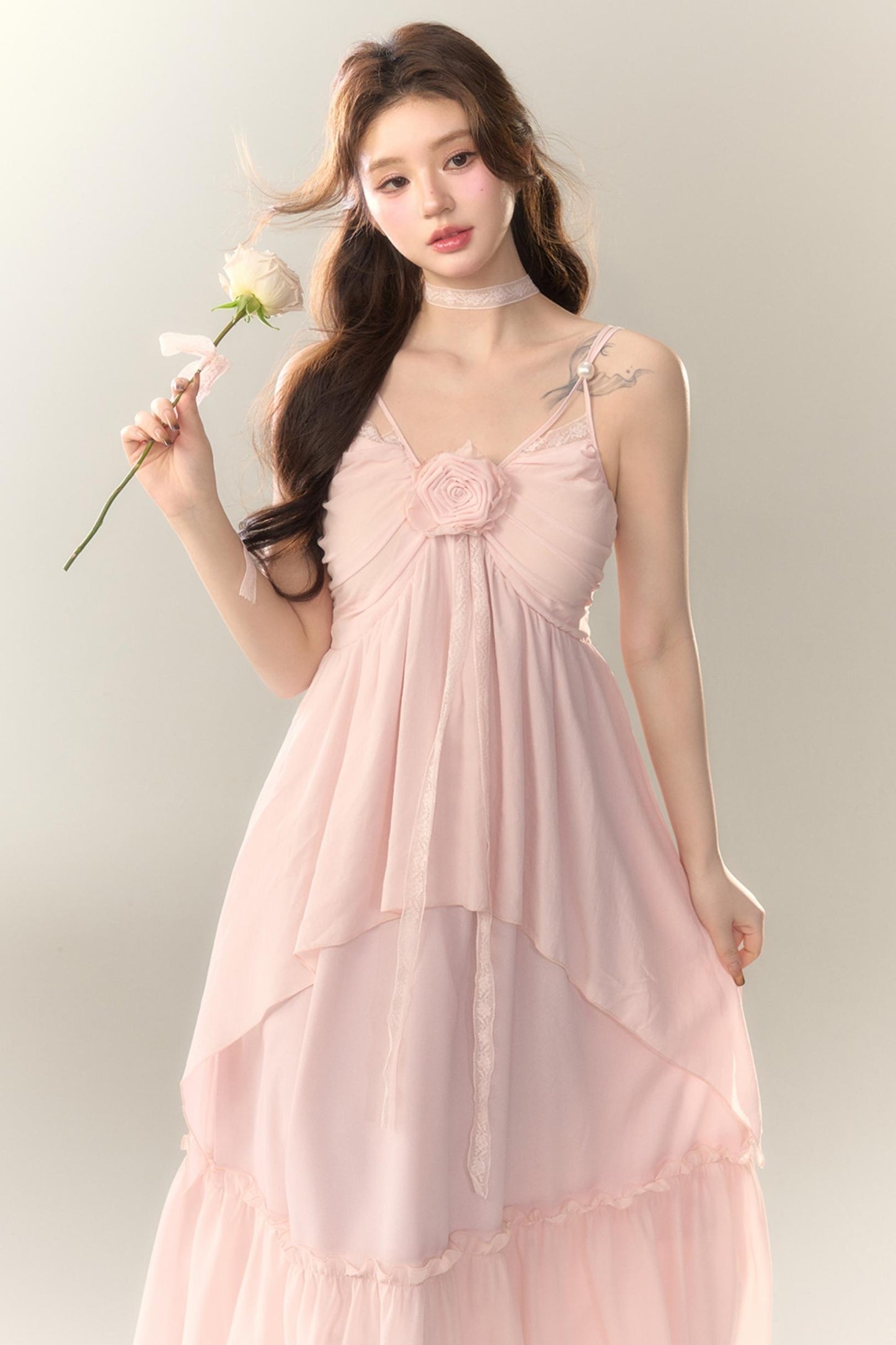 Moonlight Goddess Waist Dress