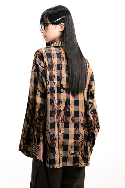 Vintage Ink Plaid Shirt
