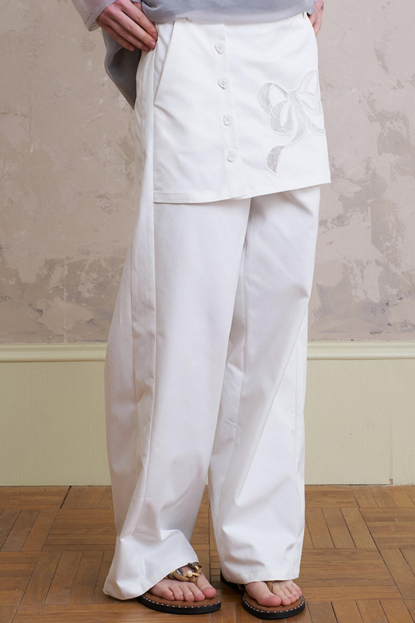 Summer Lace Skirt-Pants