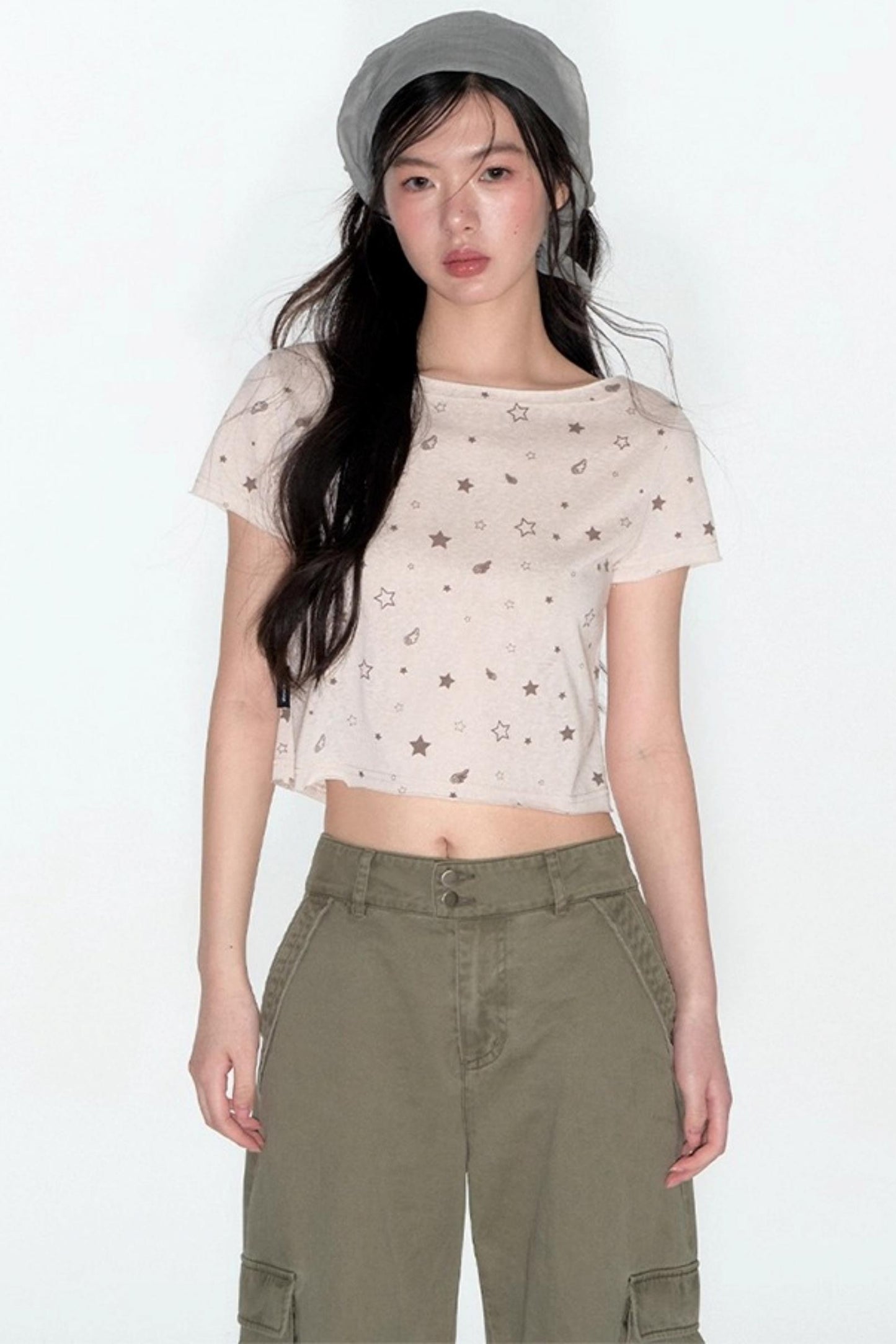 Original Star Print Short Sleeve T-Shirt