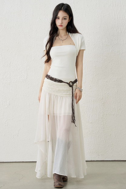 Ghost Girl Two-Piece Top