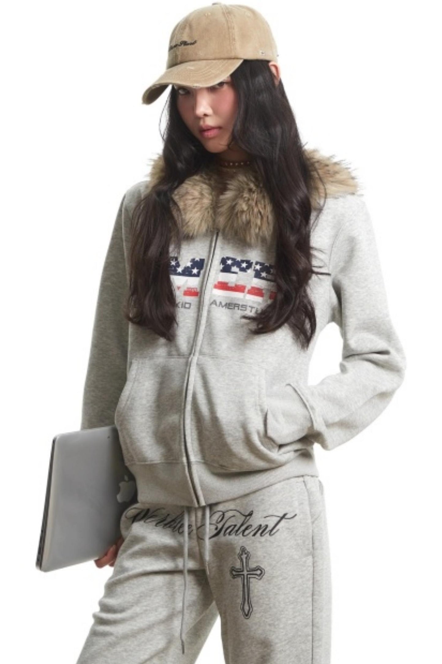 American Retro Hooded Jacket