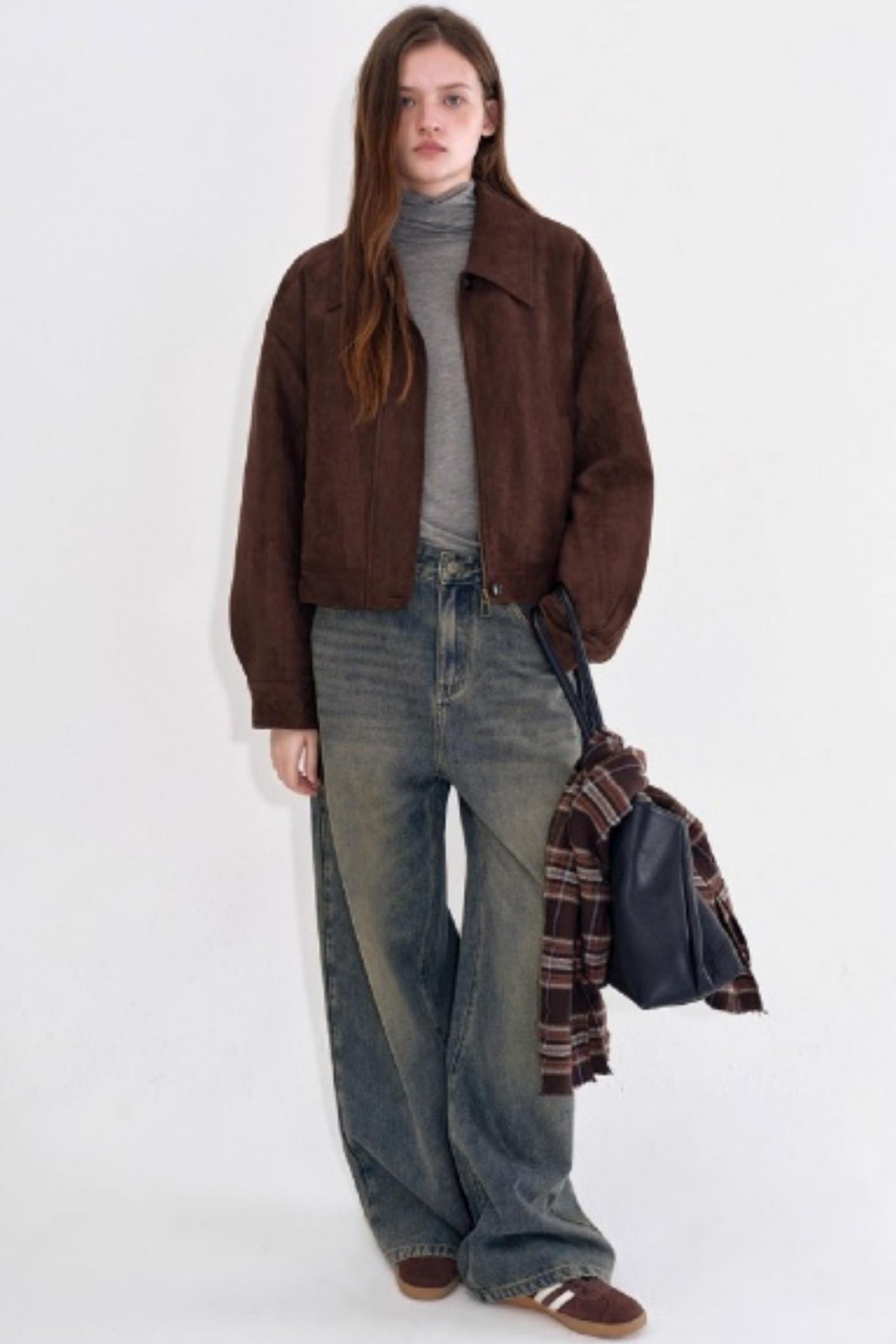 Vintage Distressed Denim Pants