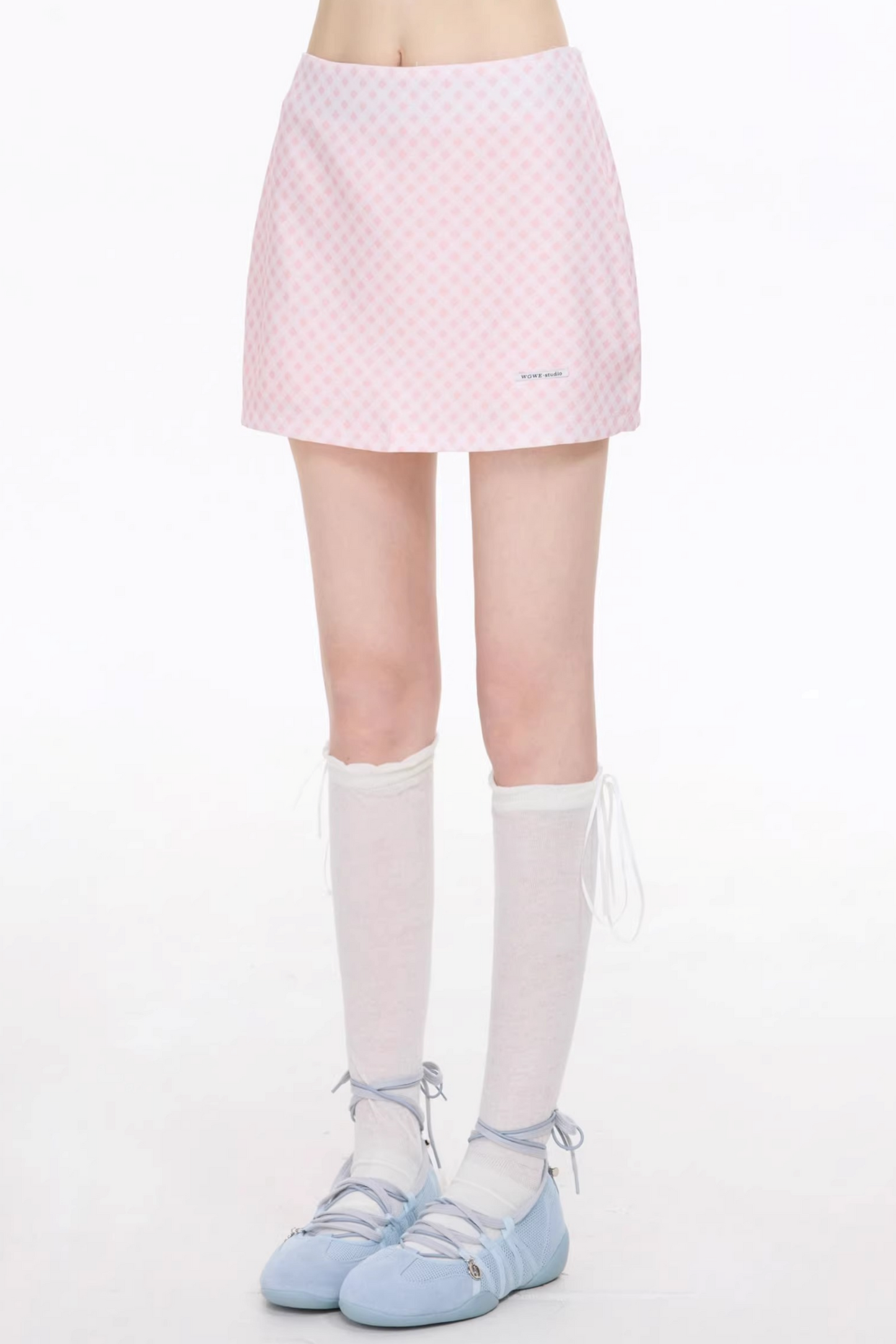 Polka Dot A-Line Skirt