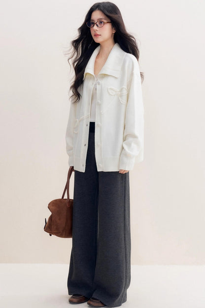 Lazy Sheep Wool Knit Cardigan