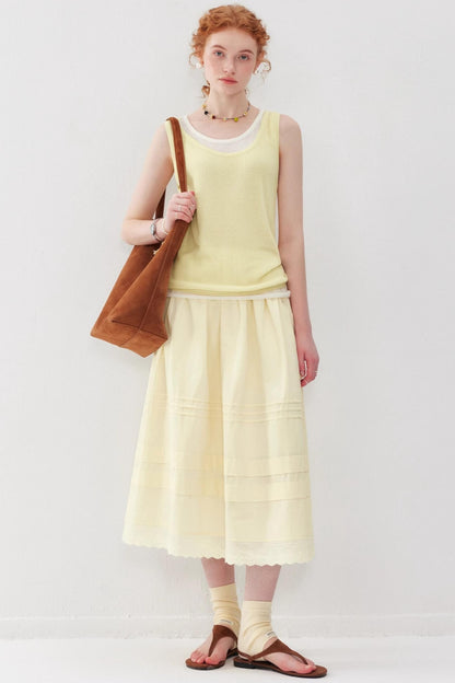 Colorblock Lightweight Tank Top