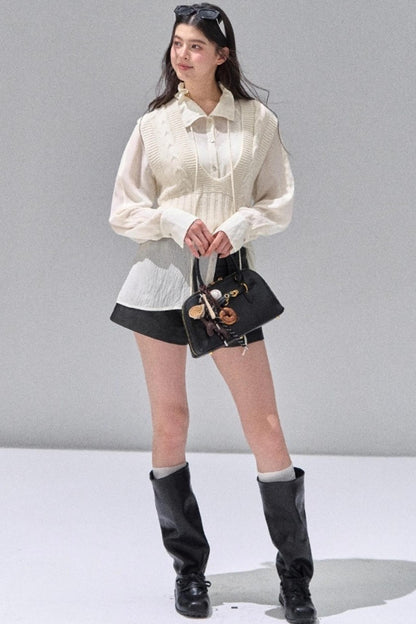 Gilet in maglia