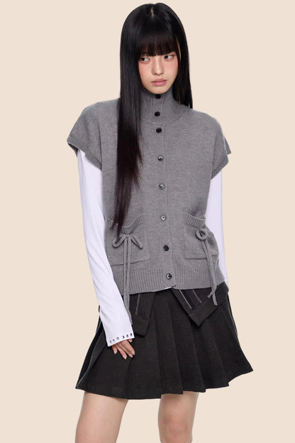 Hochintelligente Wollstrickjacke