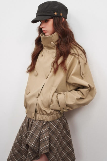 Winter Lyocell Cotton Trench Coat