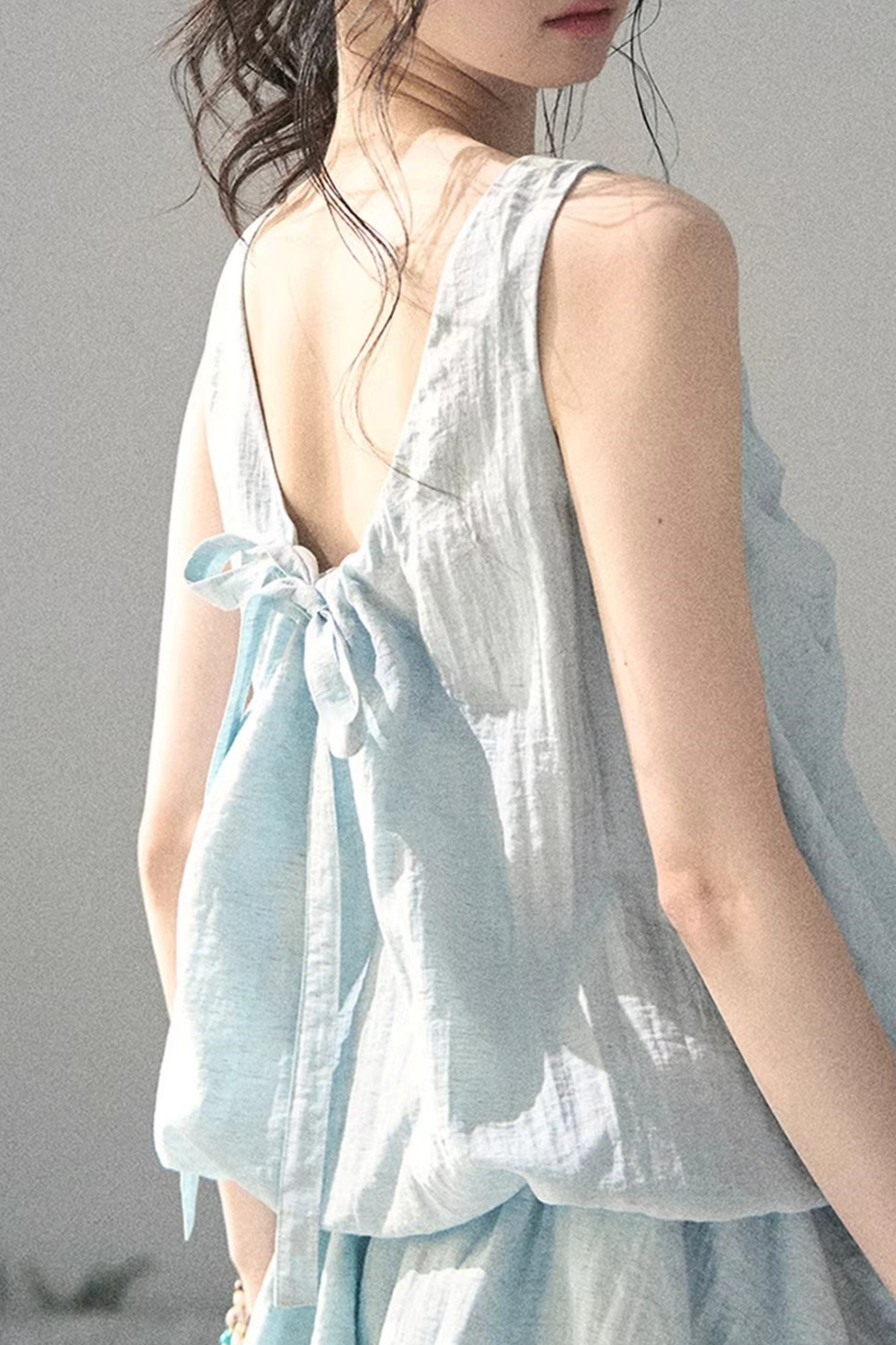 Sweet V-Neck Summer Dress