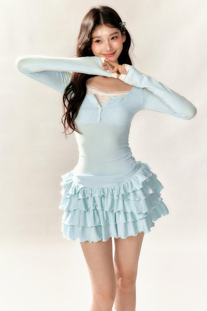 Sweetheart Ruffle Ballet Dress