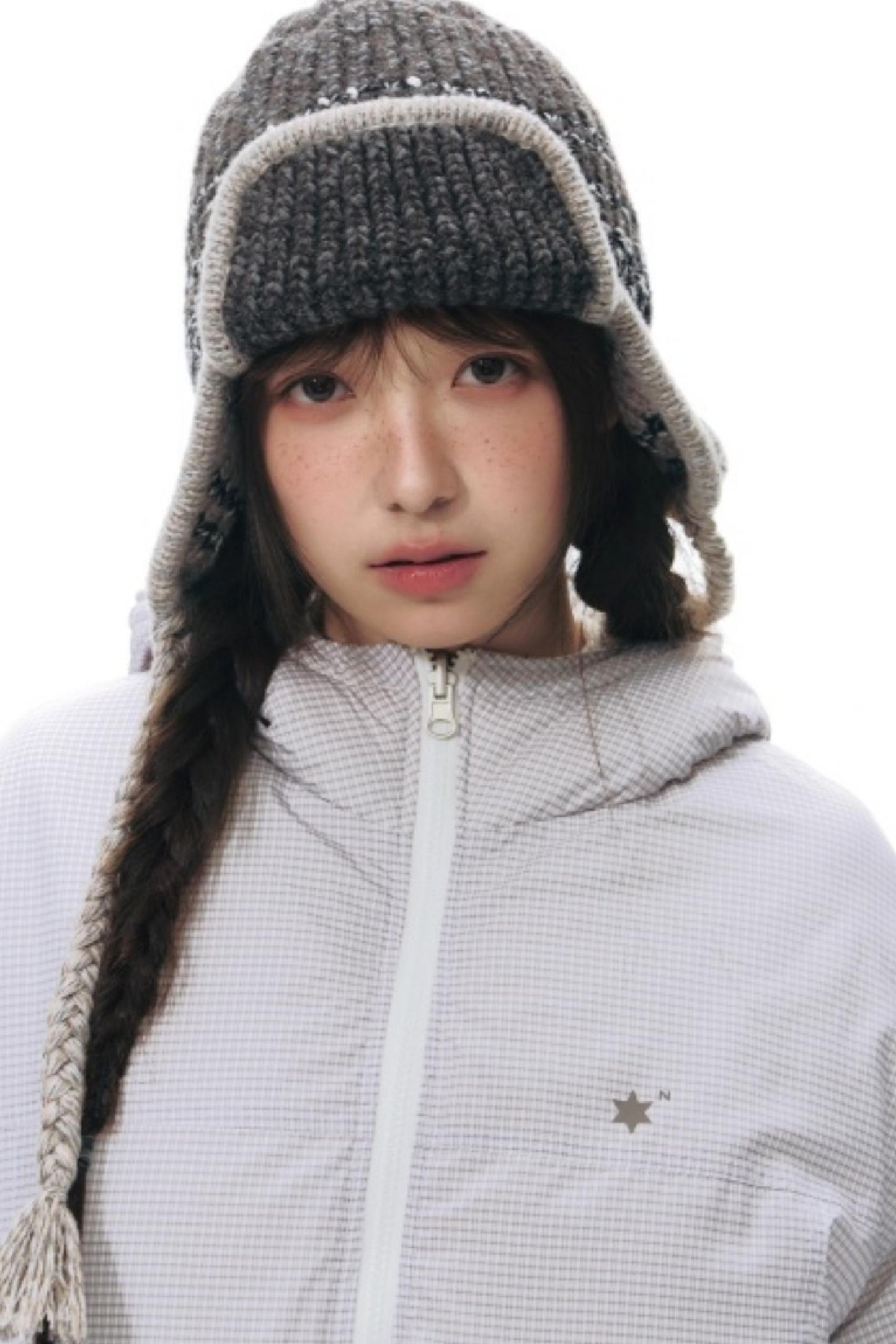 Reversible Polka Dot Hooded Jacket