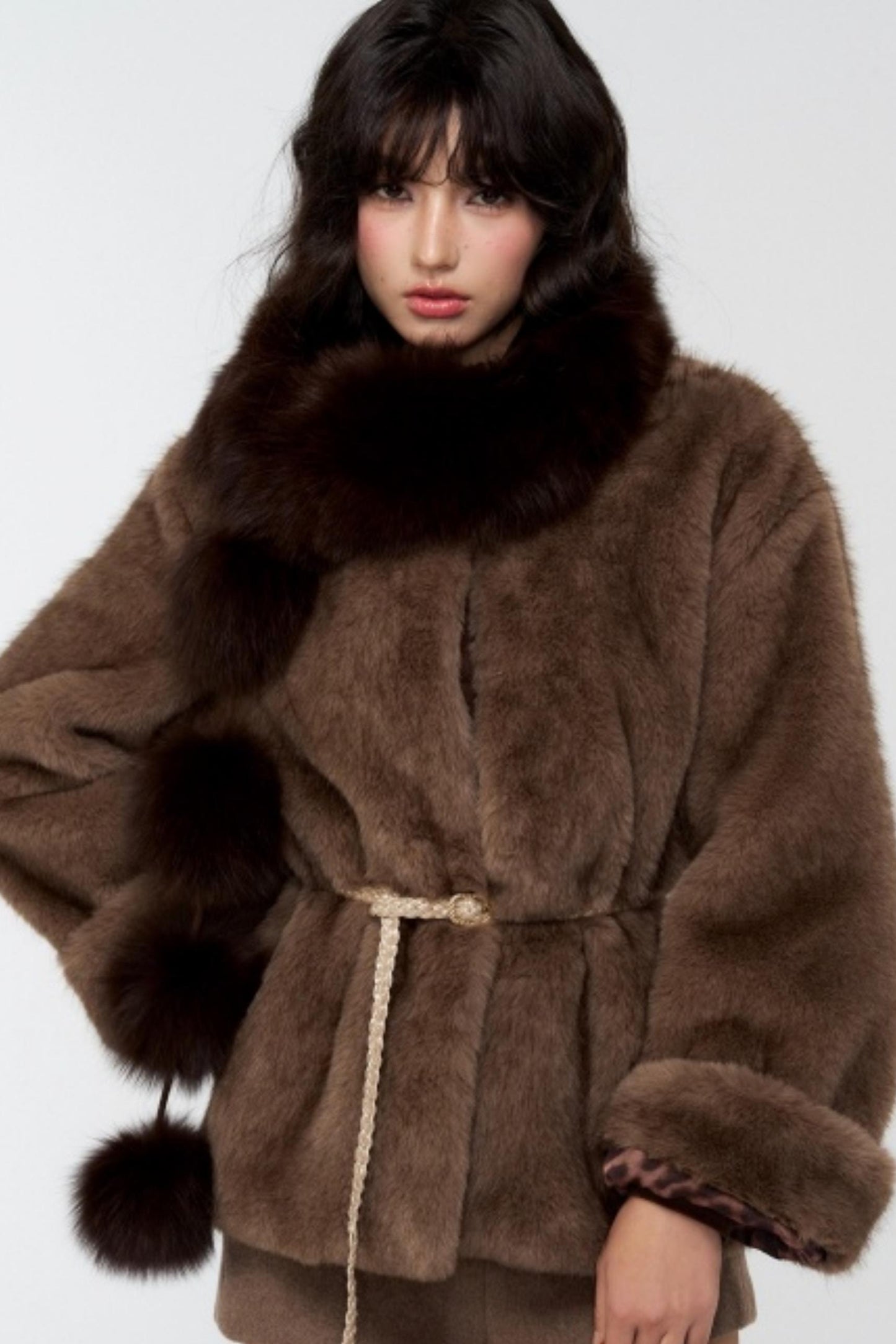 Winter Warm Fox Fur Scarf